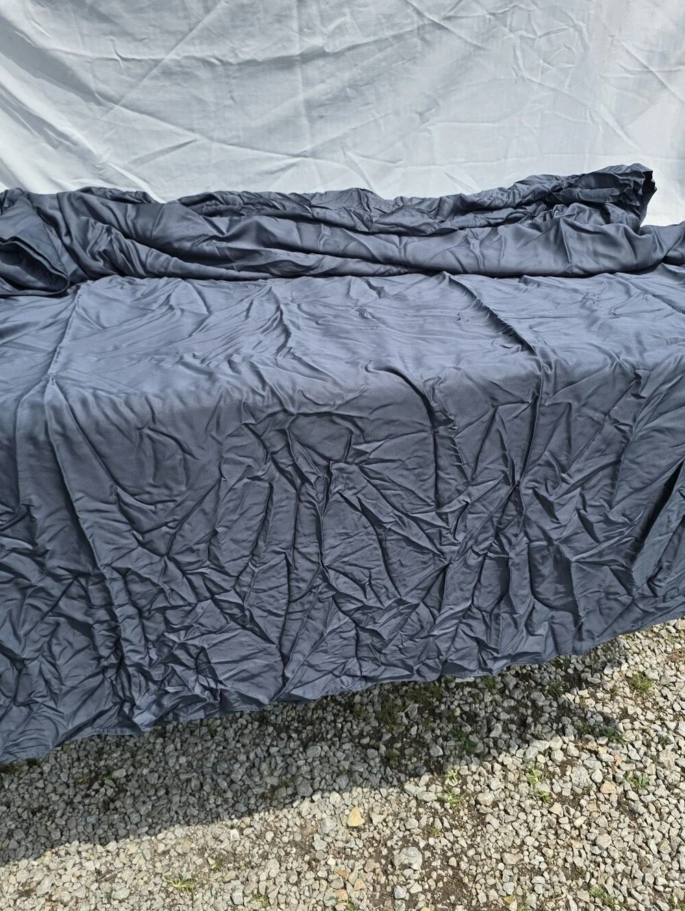 Quince Viscose From Organic Bamboo Duvet Cover Nightfall King Cal King
